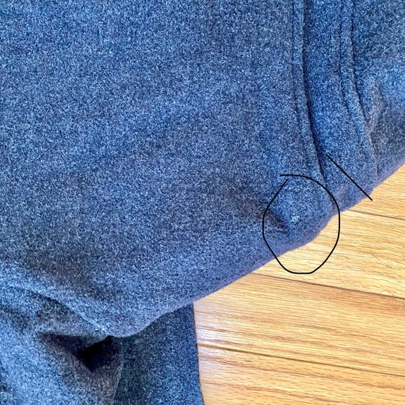 Banana Republic Wool Duffle Coat medium mens - Picture 10 of 14